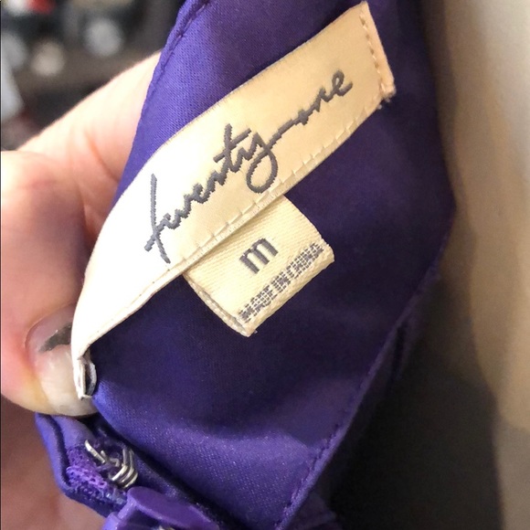Forever 21 purple dress - Picture 4 of 4